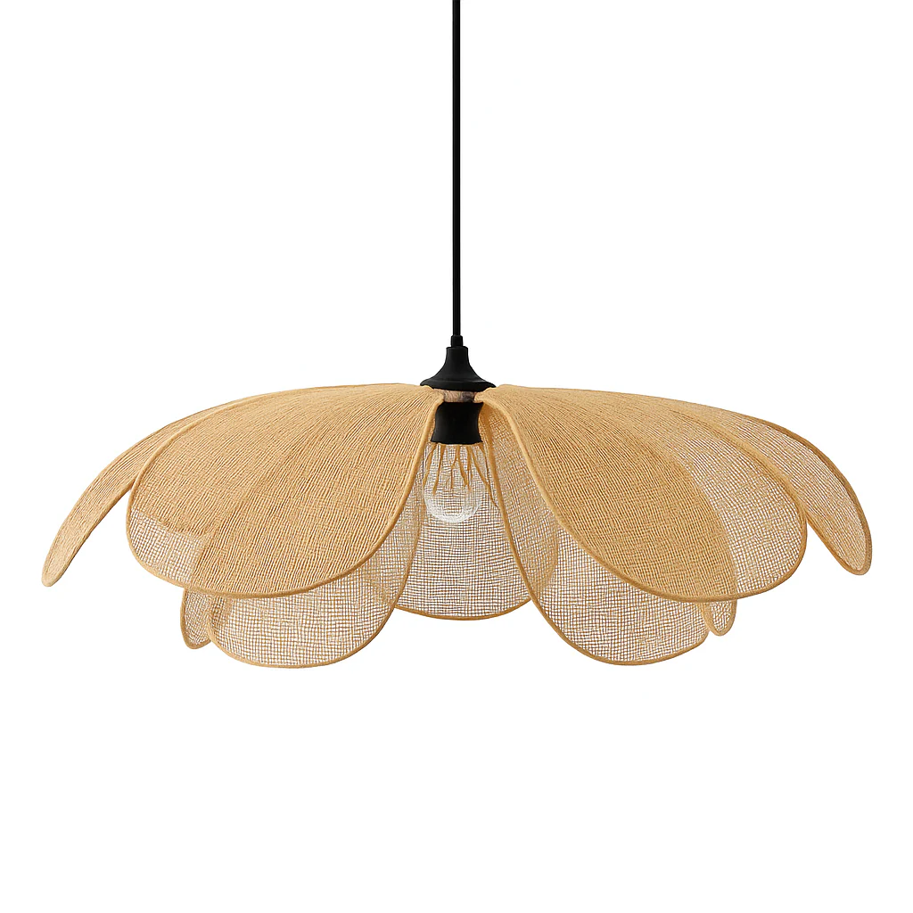 suspension en rotin tissé pour un décor élégant et moderne - Image 16