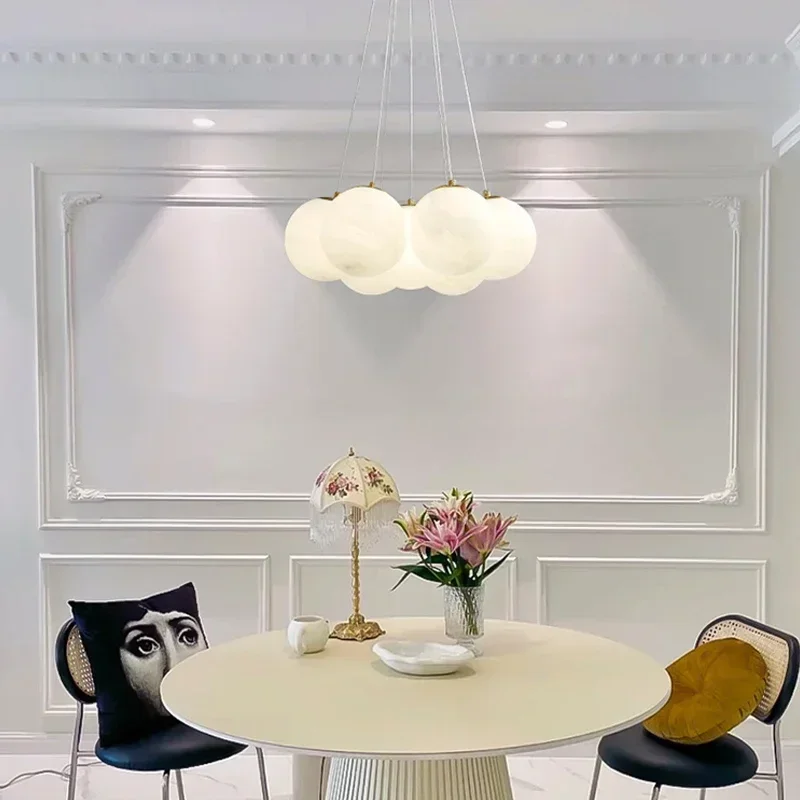suspension en verre boule design moderne pour décoration intérieure - Image 3