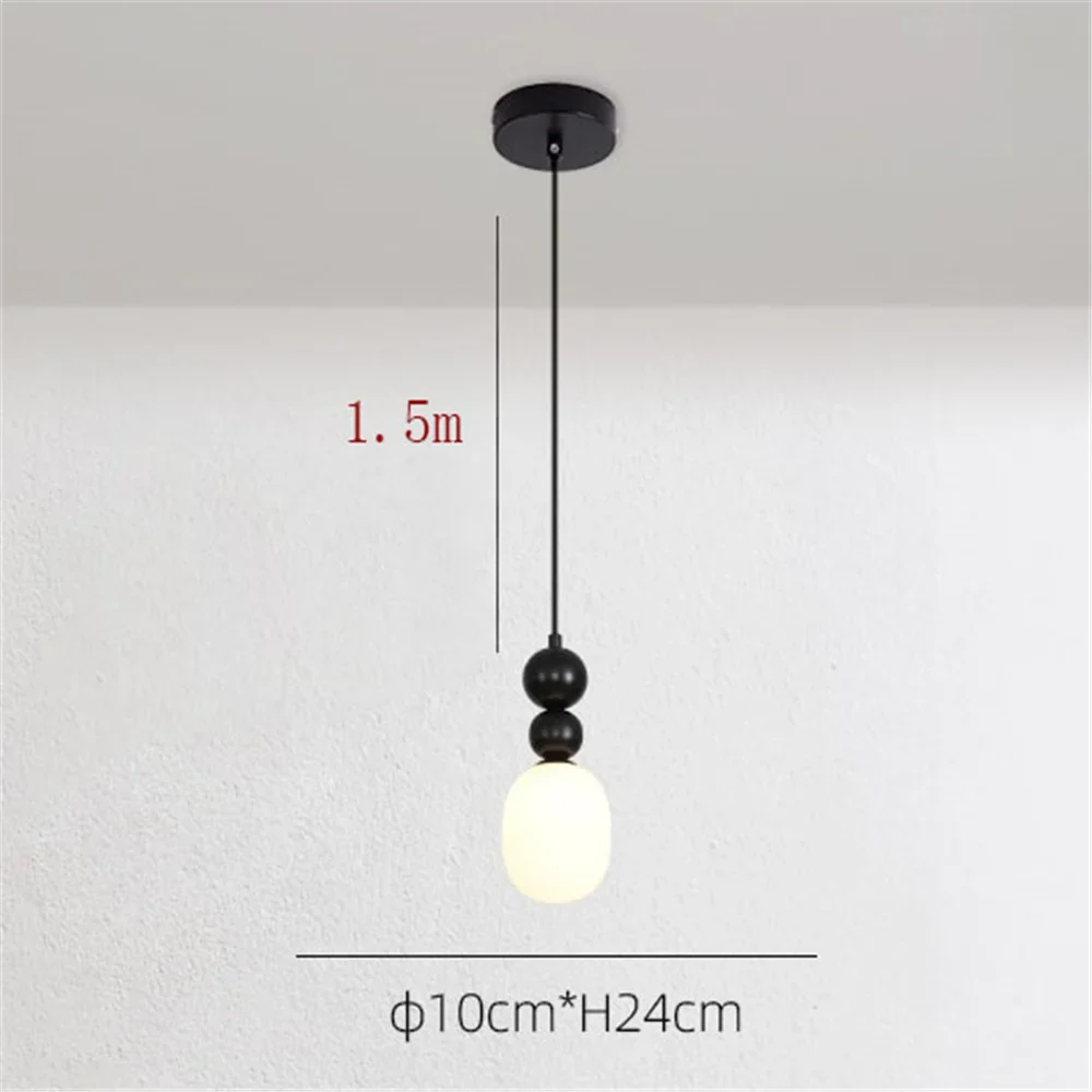 suspension en verre créative pour café bar restaurant - Image 10