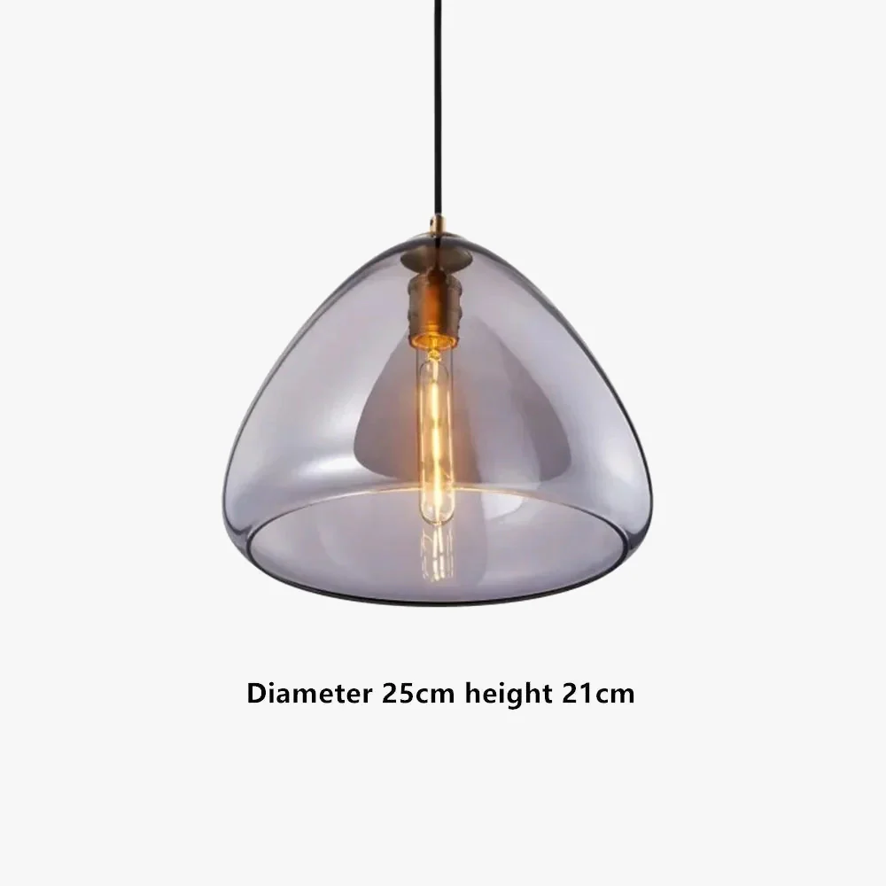 suspension en verre design nordique pour décoration intérieure moderne - Image 7