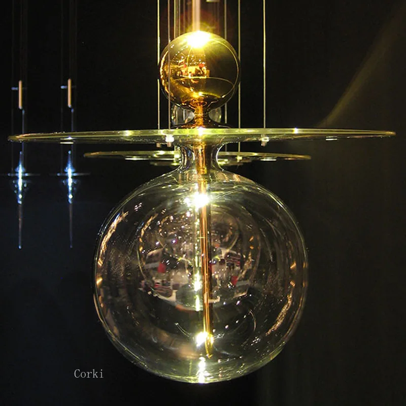 suspension en verre design nordique pour intérieur décoratif - Image 3