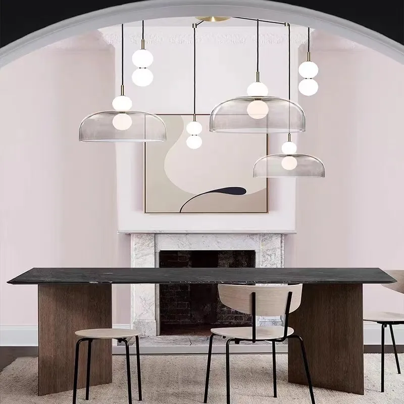 suspension en verre design pour décoration moderne et élégante - Image 2