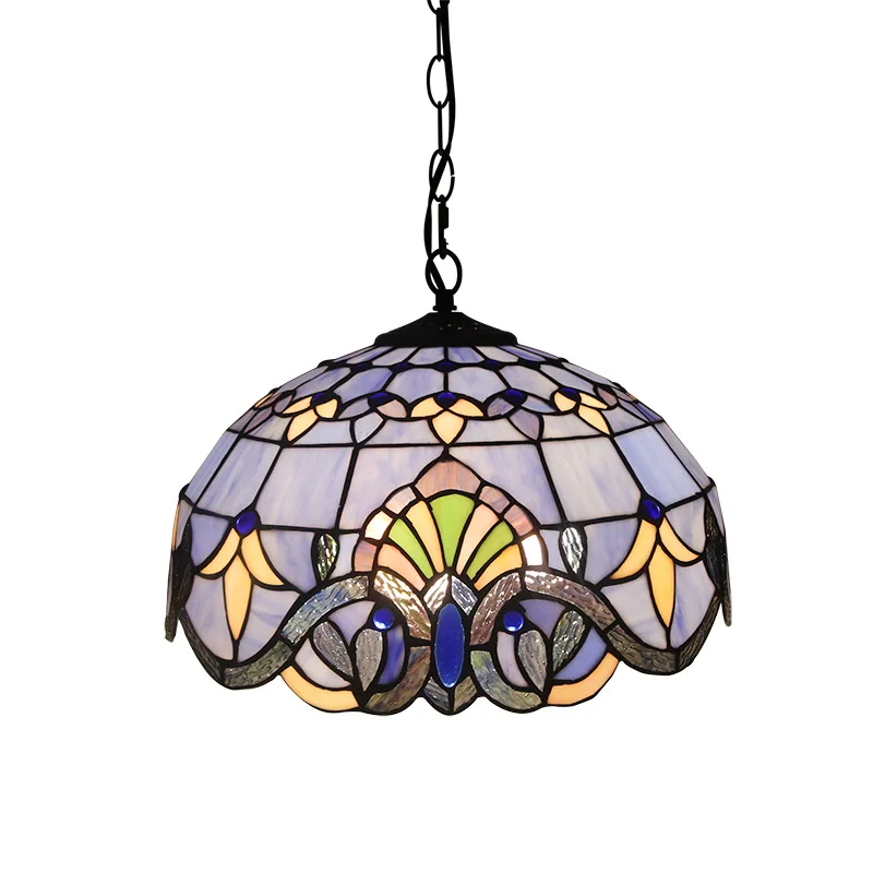 suspension en verre fait main style nordique paon décoration intérieure - Image 12