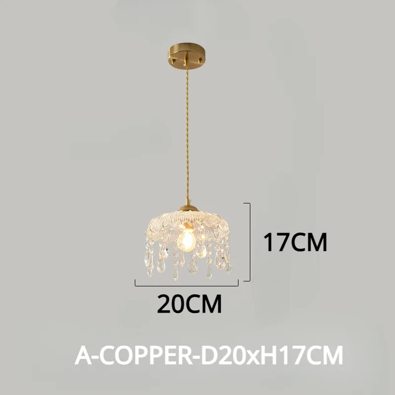 suspension en verre moderne design rétro pour décoration intérieure luxe - Image 7