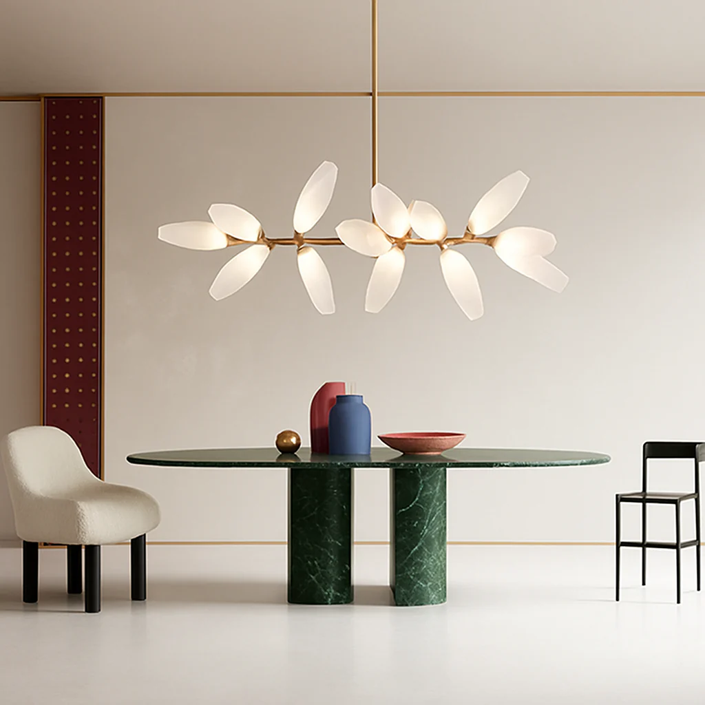 suspension en verre moderne pour décoration intérieure élégante - Image 2