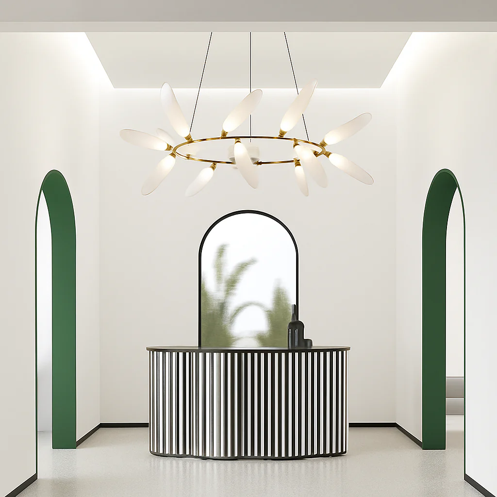 suspension en verre moderne pour décoration intérieure élégante - Image 3
