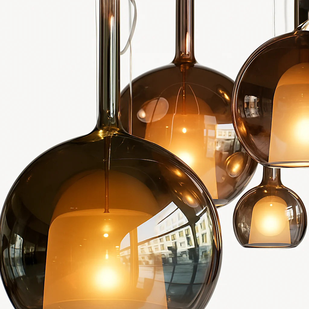 suspension en verre moderne pour un éclairage décoratif intérieur - Image 5