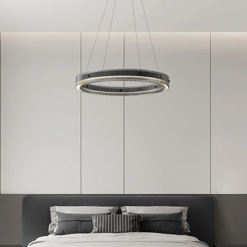 suspension en verre noir design moderne pour décoration intérieure - Image 4