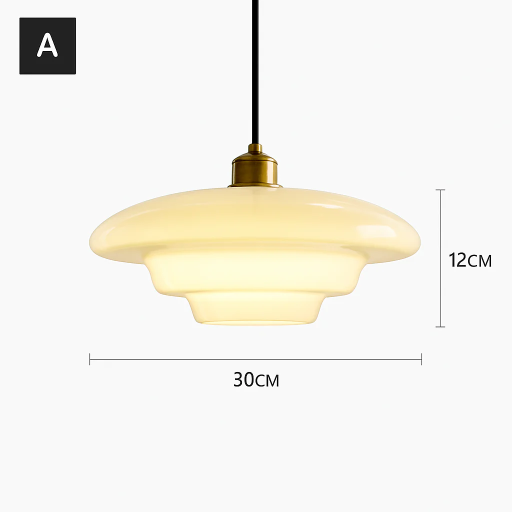 suspension en verre nordique pour décoration intérieure élégante - Image 9