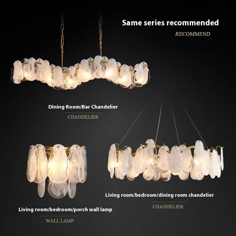 suspension en verre nuage design haut de gamme pour intérieur élégant - Image 2