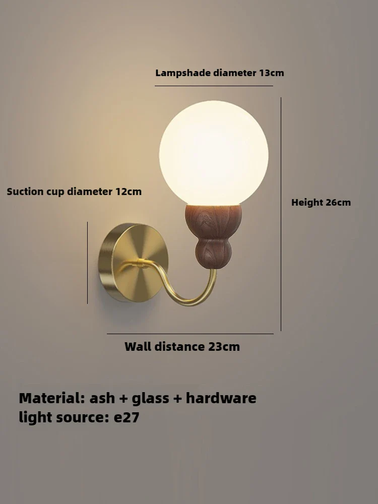 suspension en verre rétro en bois pour un intérieur élégant - Image 10