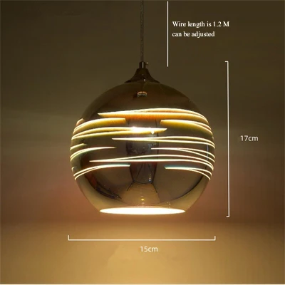 suspension en verre teinté en forme de feu d'artifice 3D - Image 11