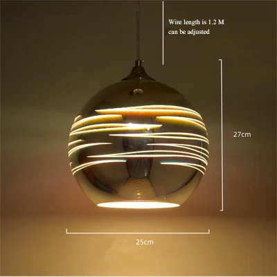 suspension en verre teinté en forme de feu d'artifice 3D - Image 9