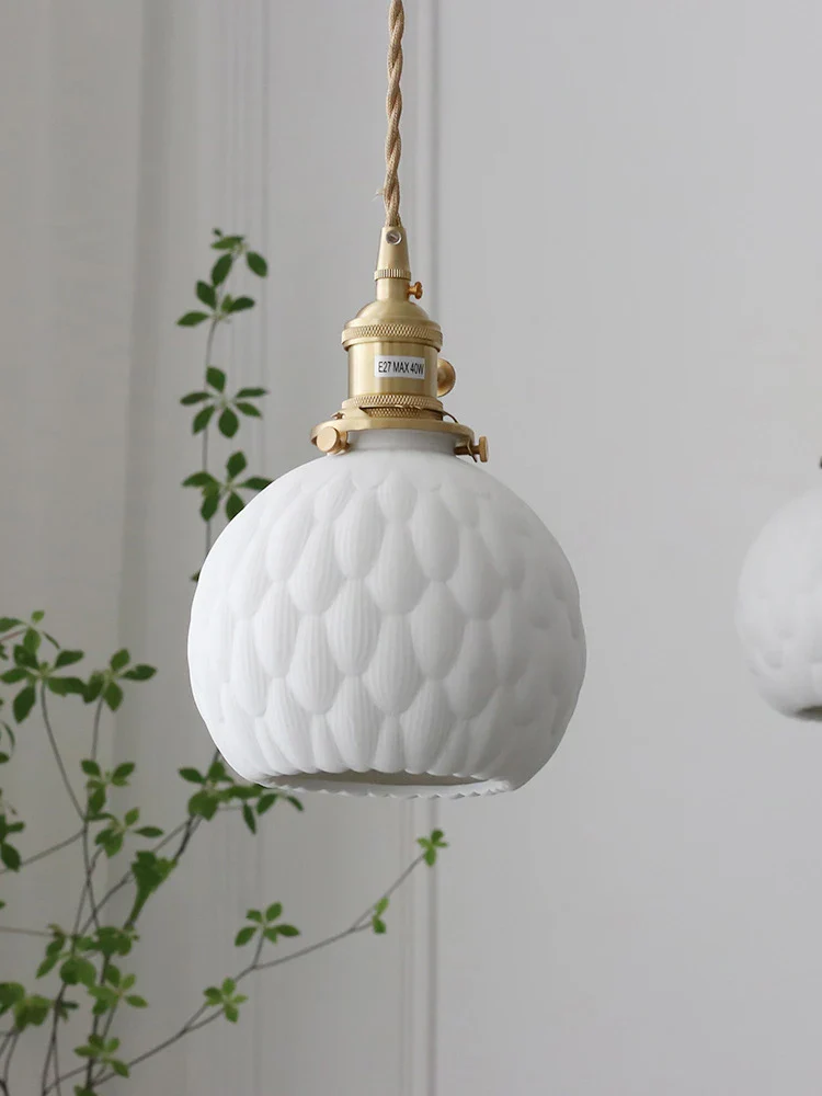 suspension japonaise en céramique artisanale pour éclairage décoratif - Image 4