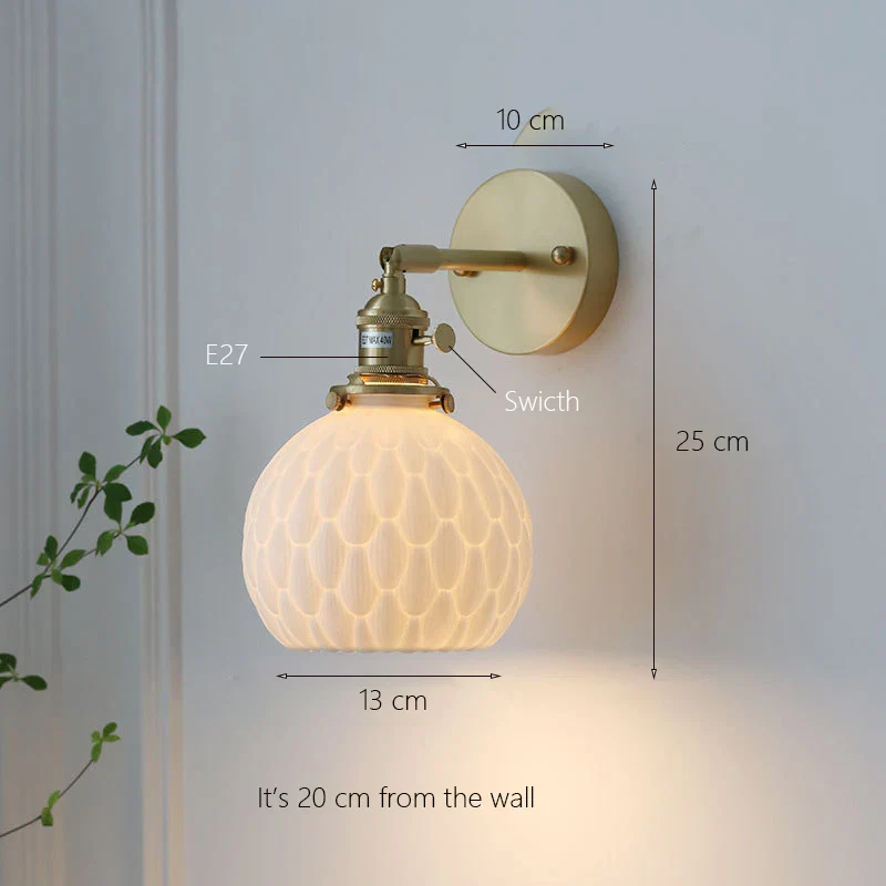 suspension japonaise en céramique artisanale pour éclairage décoratif - Image 6