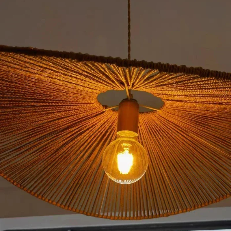 suspension japonaise en corde de chanvre pour décoration moderne - Image 4