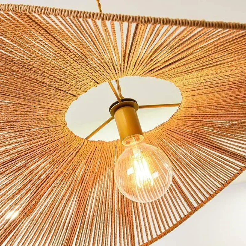 suspension japonaise en corde de chanvre pour décoration moderne - Image 6