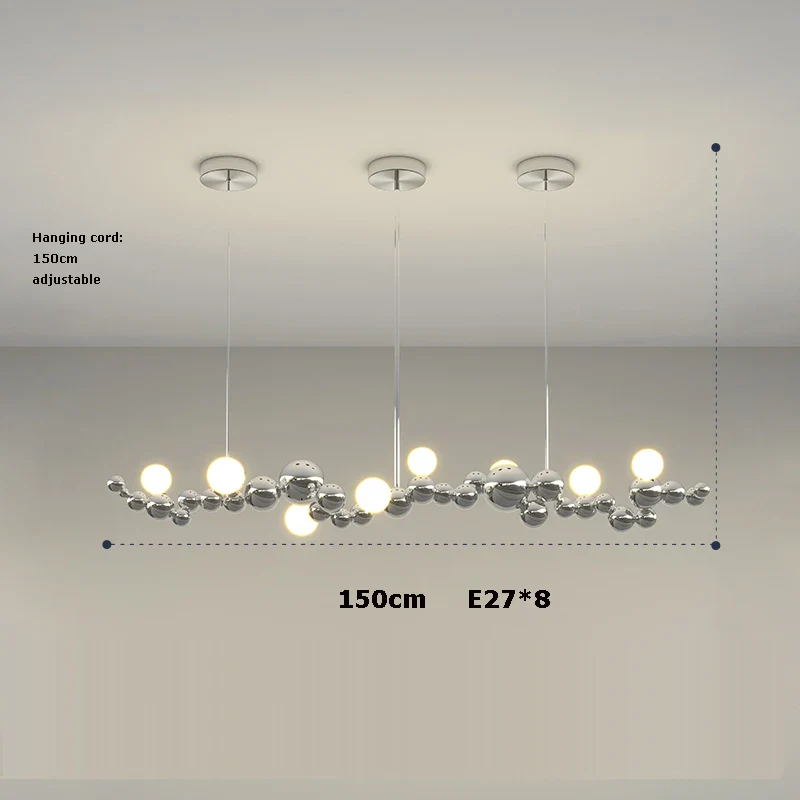 suspension led artistique à intensité variable design moderne - Image 13