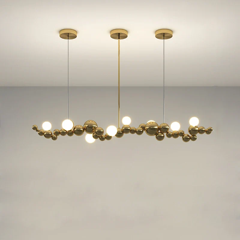 suspension led artistique à intensité variable design moderne - Image 2