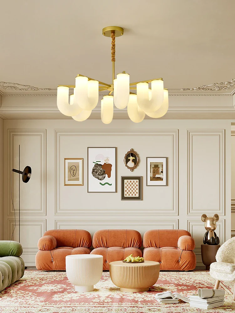 suspension led design nordique en fer pour intérieur moderne - Image 2