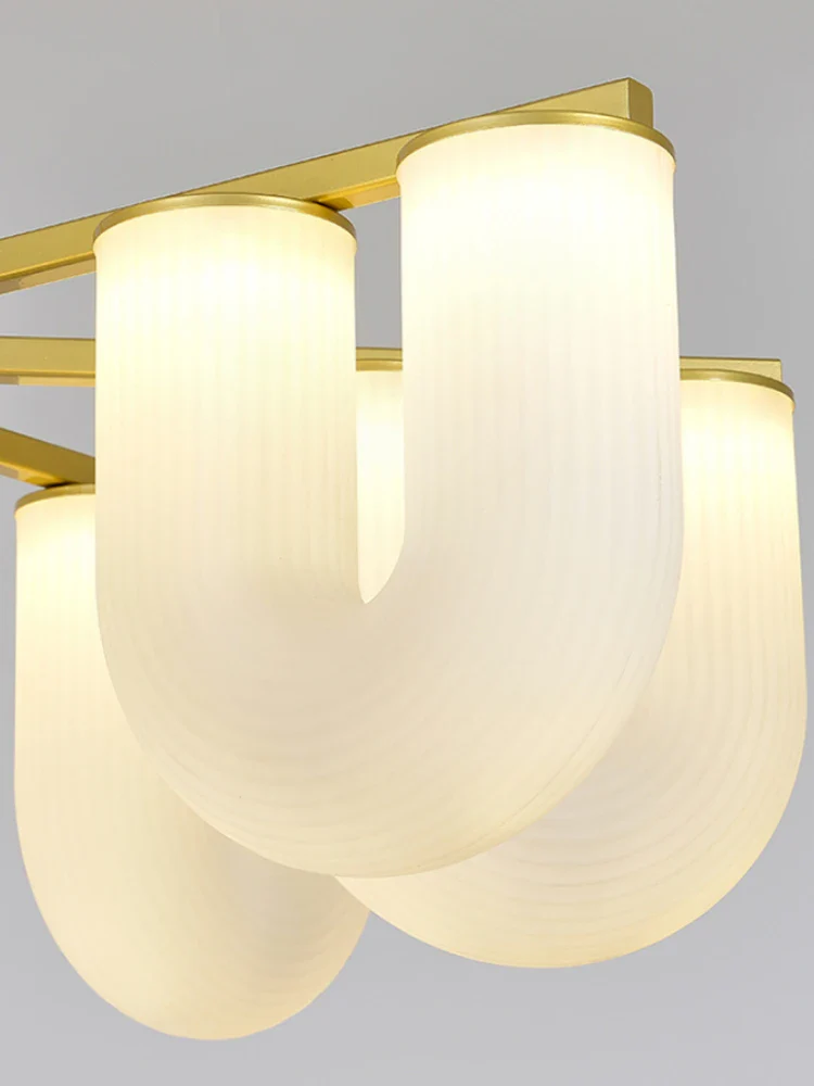 suspension led design nordique en fer pour intérieur moderne - Image 5