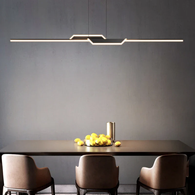 suspension led linéaire moderne pour décoration intérieure élégante - Image 2