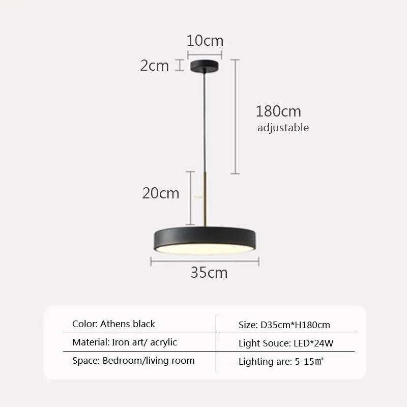 suspension led multicolore design pour éclairage intérieur moderne - Image 10