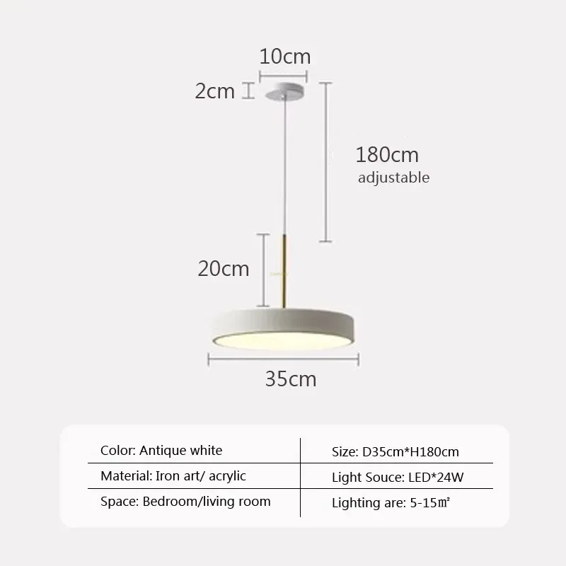 suspension led multicolore design pour éclairage intérieur moderne - Image 7