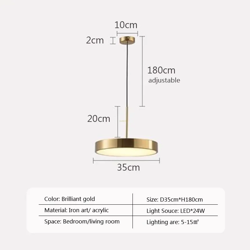 suspension led multicolore design pour éclairage intérieur moderne - Image 8