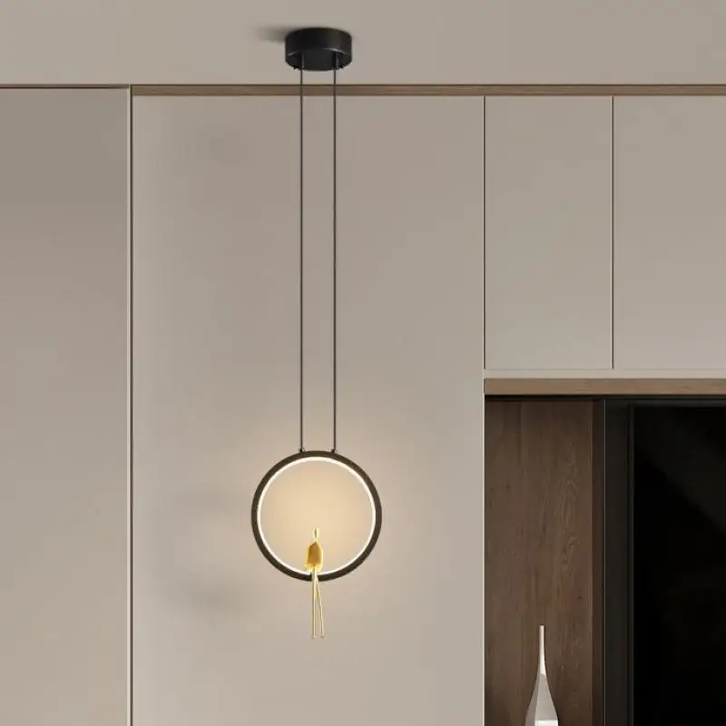 suspension lumineuse en cuivre pour décoration moderne - Image 2