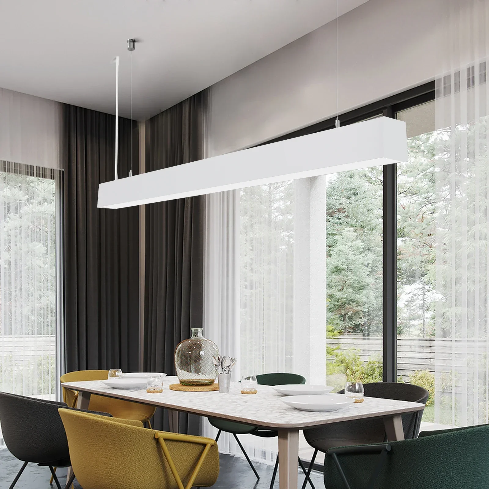 suspension lumineuse réglable pour intérieur moderne et élégant - Image 5