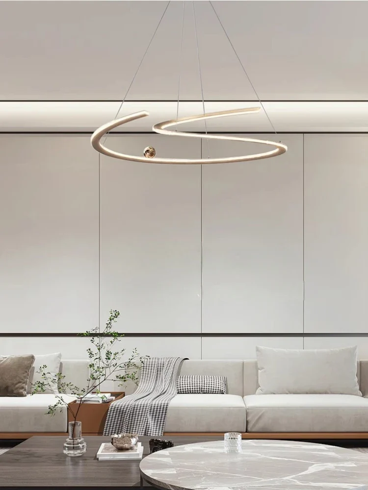 suspension minimaliste italienne à ligne irrégulière pour intérieur moderne - Image 4