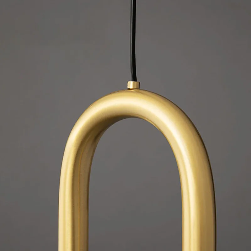 suspension moderne à led ellipse avec variateur hauteur réglable - Image 5