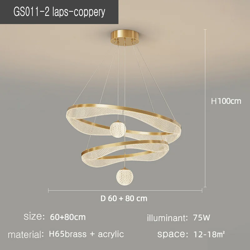 suspension moderne à led pour éclairage intérieur élégant - Image 12