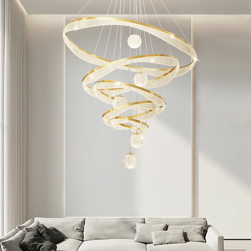 suspension moderne à led pour éclairage intérieur élégant - Image 2