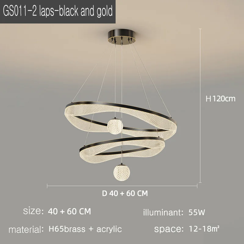 suspension moderne à led pour éclairage intérieur élégant - Image 22