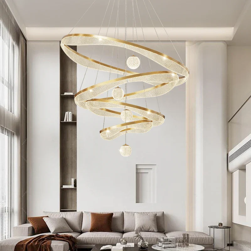 suspension moderne à led pour éclairage intérieur élégant - Image 3