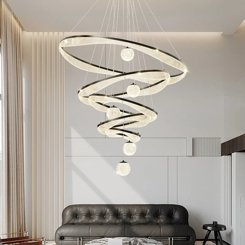 suspension moderne à led pour éclairage intérieur élégant - Image 4