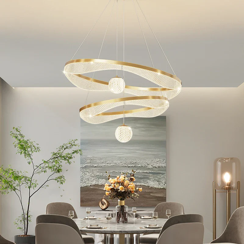 suspension moderne à led pour éclairage intérieur élégant - Image 5