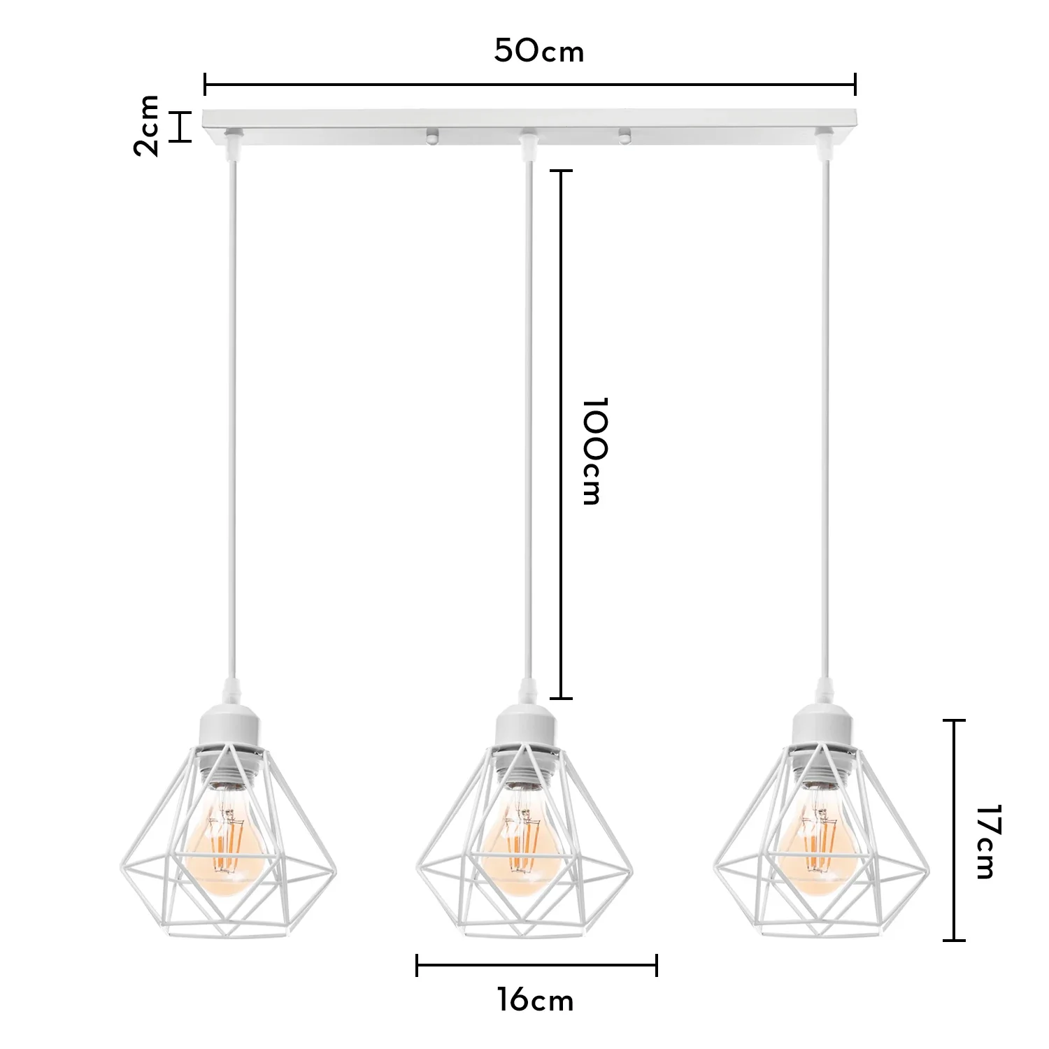 suspension moderne à têtes led pour intérieur design - Image 21