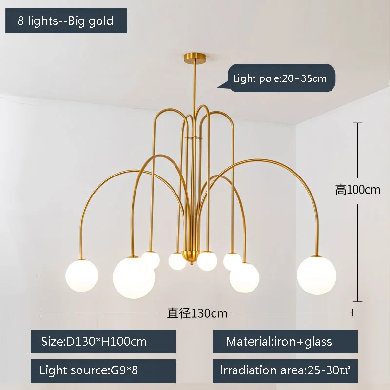 suspension moderne design postmoderne pour intérieur élégant - Image 10