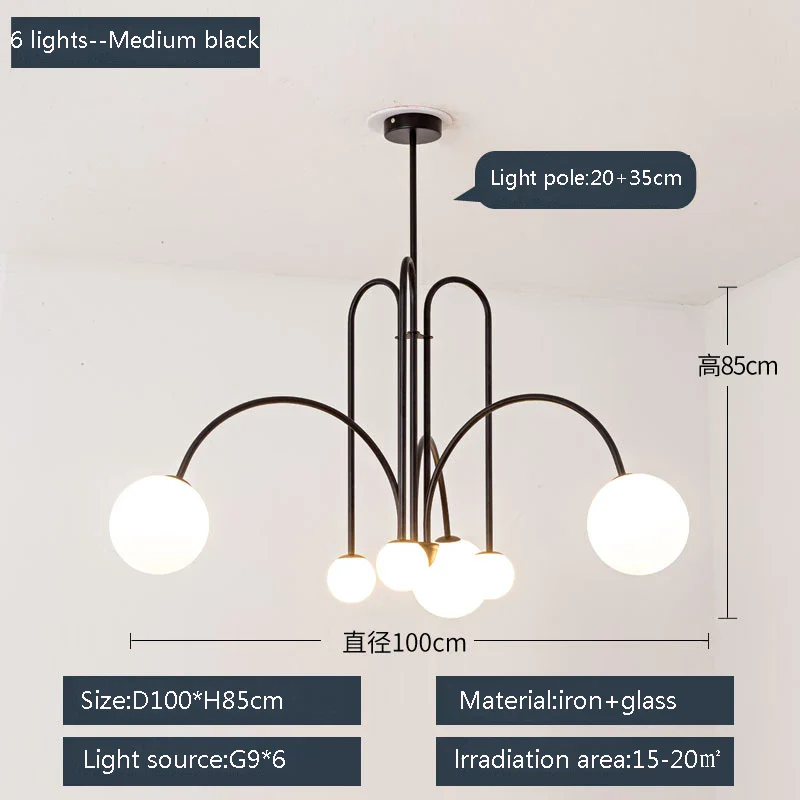 suspension moderne design postmoderne pour intérieur élégant - Image 14