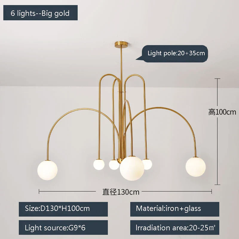 suspension moderne design postmoderne pour intérieur élégant - Image 19