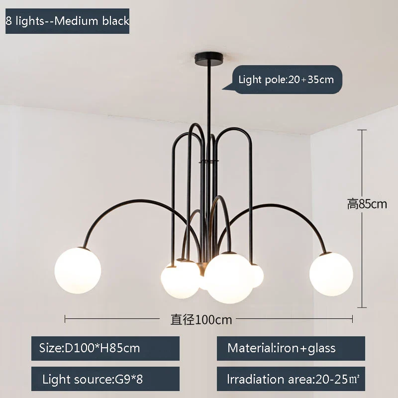 suspension moderne design postmoderne pour intérieur élégant - Image 20