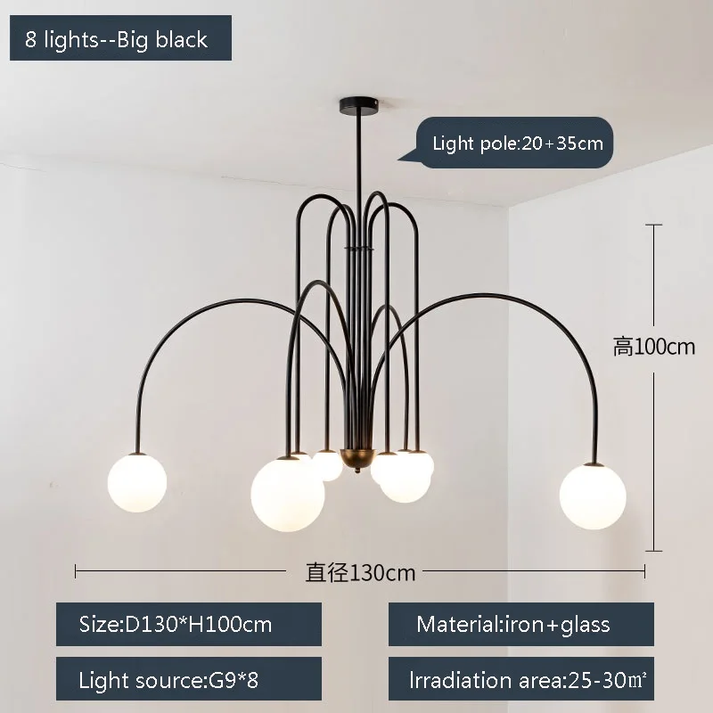 suspension moderne design postmoderne pour intérieur élégant - Image 8