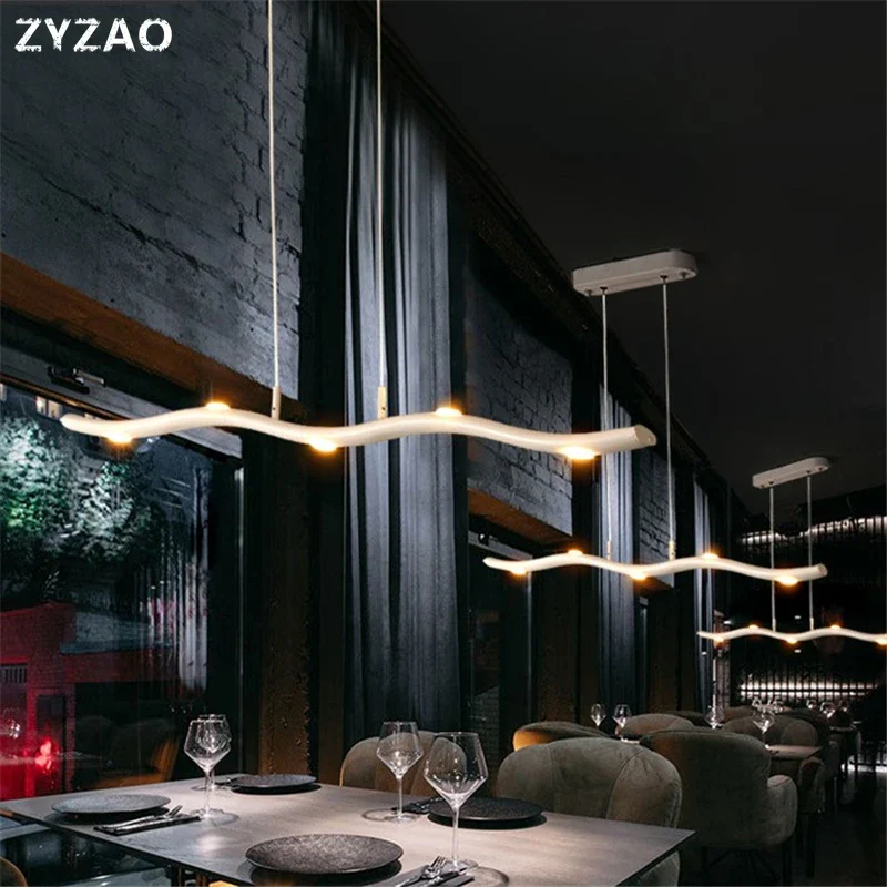 suspension moderne en aluminium pour décoration industrielle - Image 2