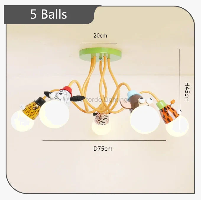 suspension moderne en forme de ballon pour enfants - Image 9