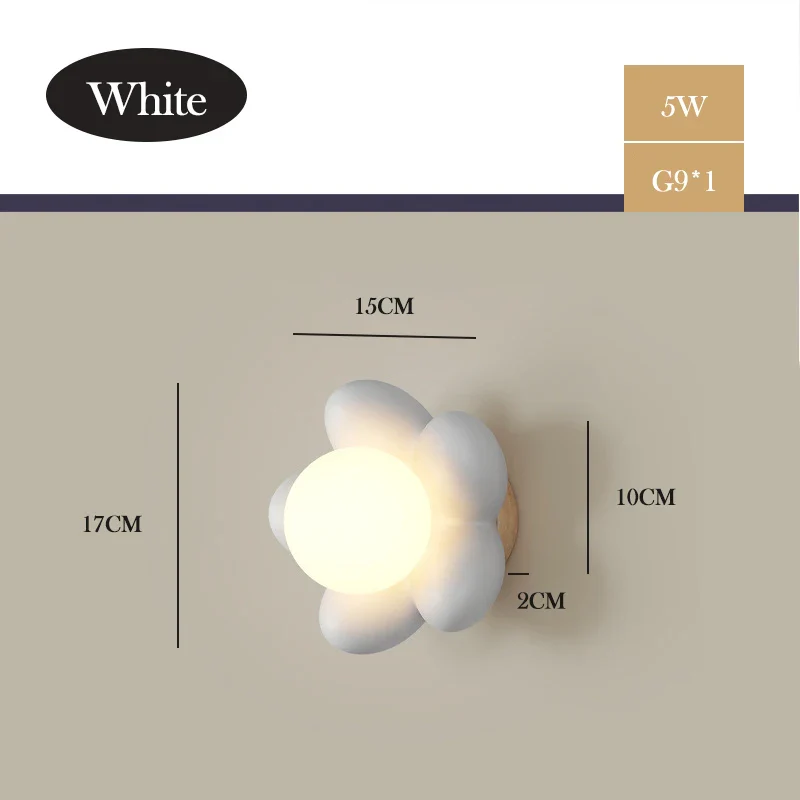 suspension moderne en forme de fleur pour chambre enfant - Image 10