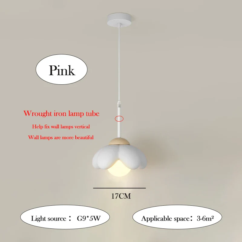 suspension moderne en forme de fleur pour chambre enfant - Image 8