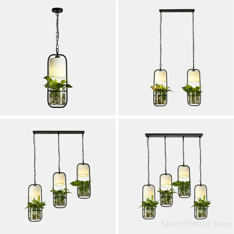 suspension moderne en forme de plante chinoise pour bar et restaurant - Image 5